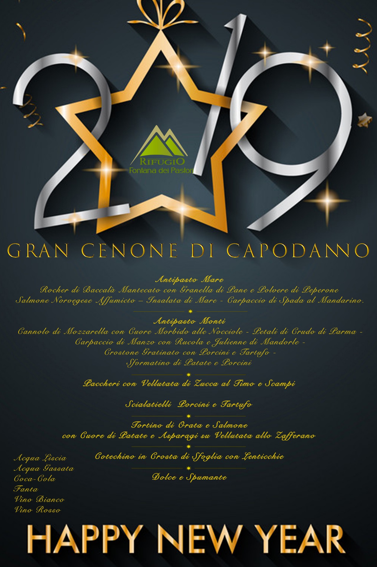 Menù Capodanno